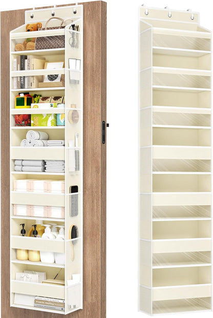 Over The Door Organizer, 6 Tiers Behind The Door Storage Hanging Shelves