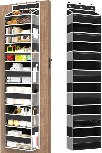 Over The Door Organizer, 6 Tiers Behind The Door Storage Hanging Shelves