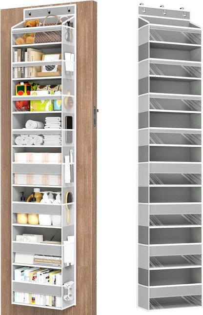 Over The Door Organizer, 6 Tiers Behind The Door Storage Hanging Shelves