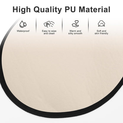 Portable Diaper Changing Pad, PU Leather Baby Diaper Changing Mat, Waterproof Baby Changing Mat for Travel or at Home Use