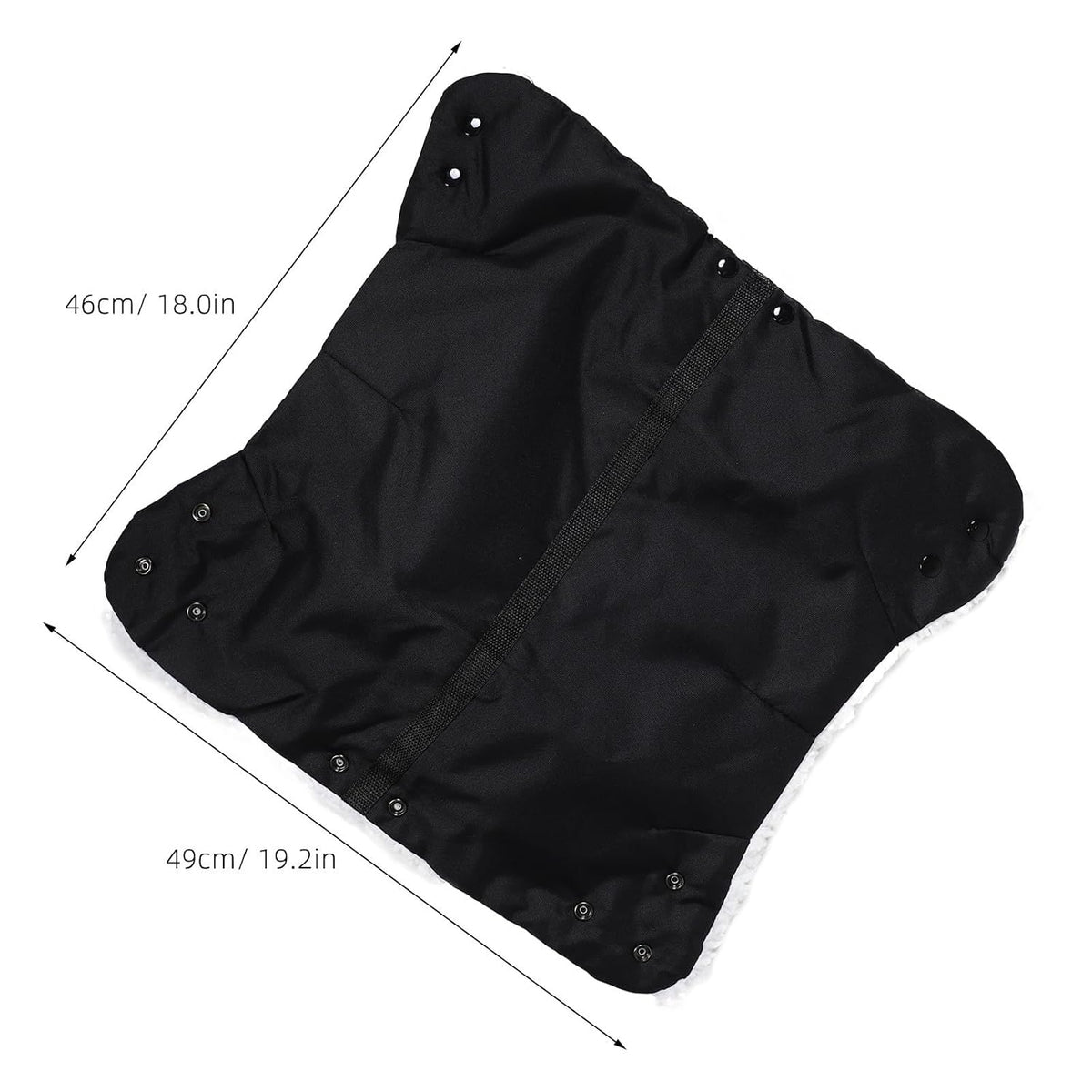 2pcs Baby Stroller Handle Gloves, Fleece Lined, Water Resistant