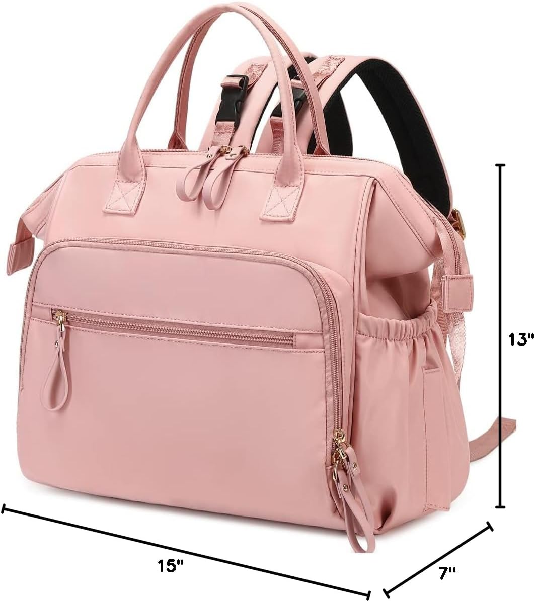 Large Diaper Bag Tote (Black, Large-20L)