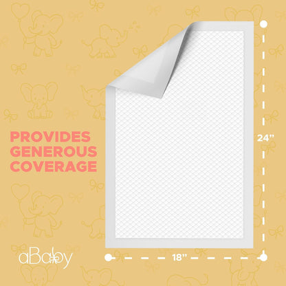 Ultra Absorbant Disposable Changing Pads for Baby, 50 Pack