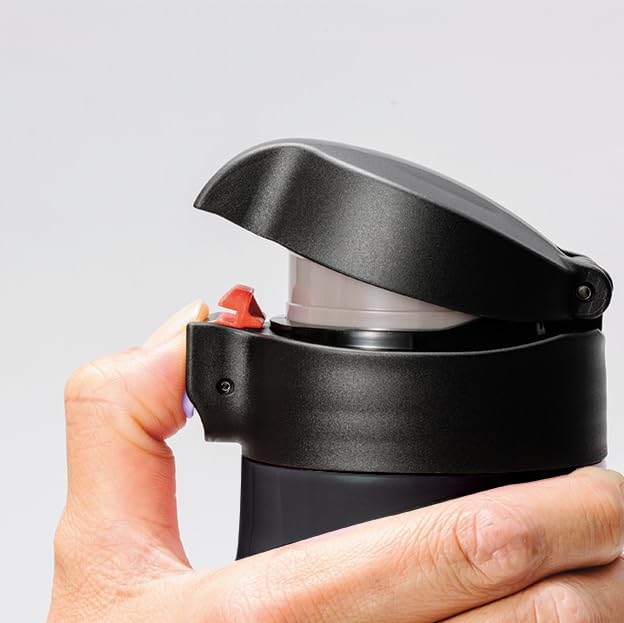 12oz. Ceramic Coated Interior, Double Wall Vacuum Insulated, Stainless Steel Travel Mug-Matt Black | Ceramic-Coated Travel Mug: Slim, Vacuum Insulated Stainless Steel Thermos for Pure Flavor, Spill-Proof, 12oz & 17oz