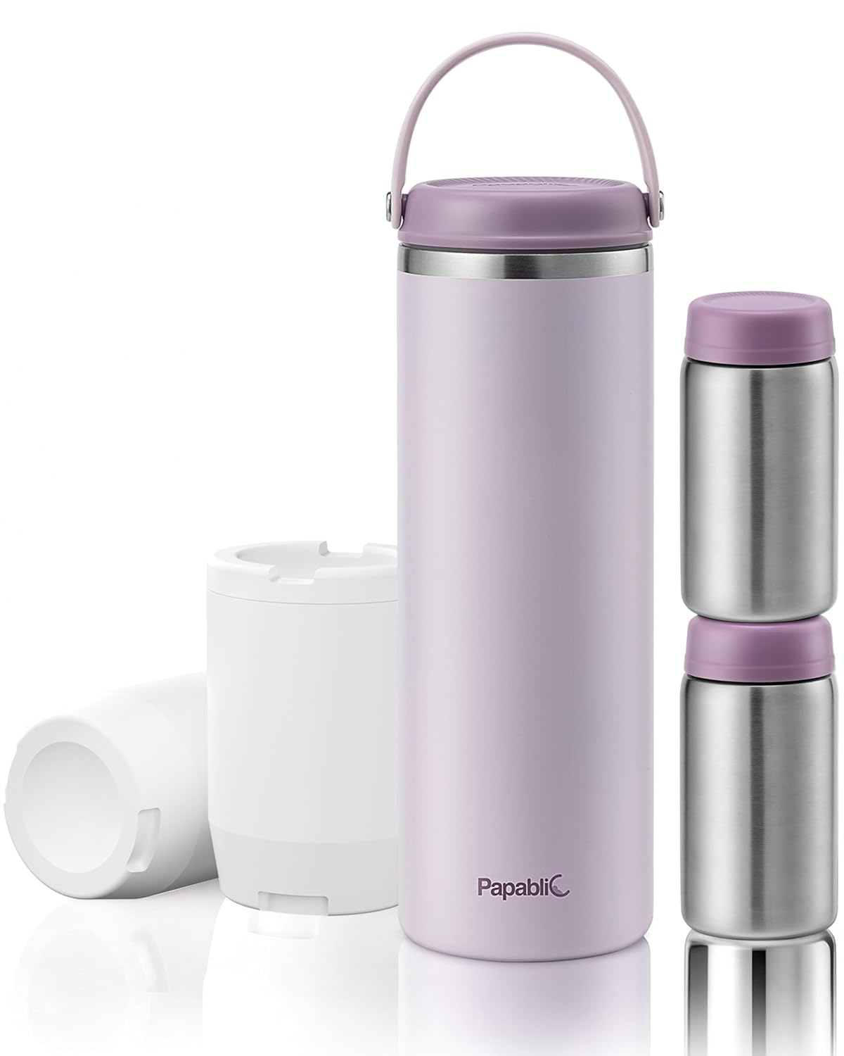360 CapsuleChill Breastmilk Cooler with Stainless Steel Bottles
