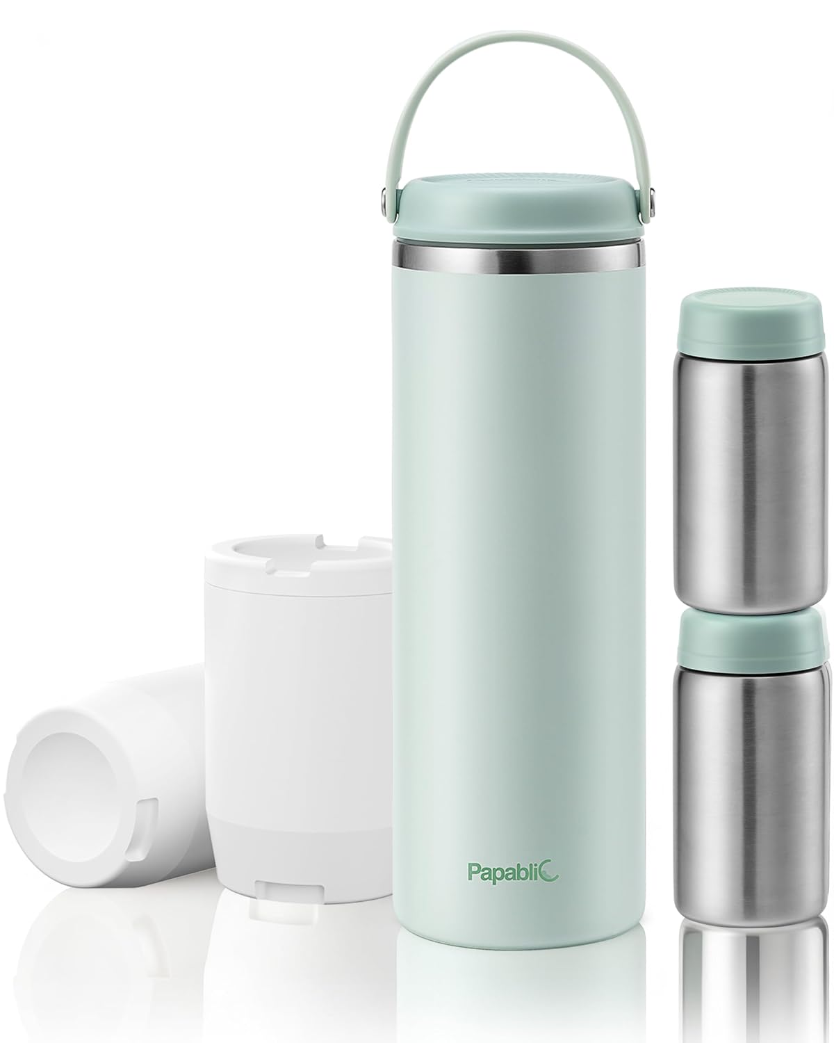 360 CapsuleChill Breastmilk Cooler with Stainless Steel Bottles