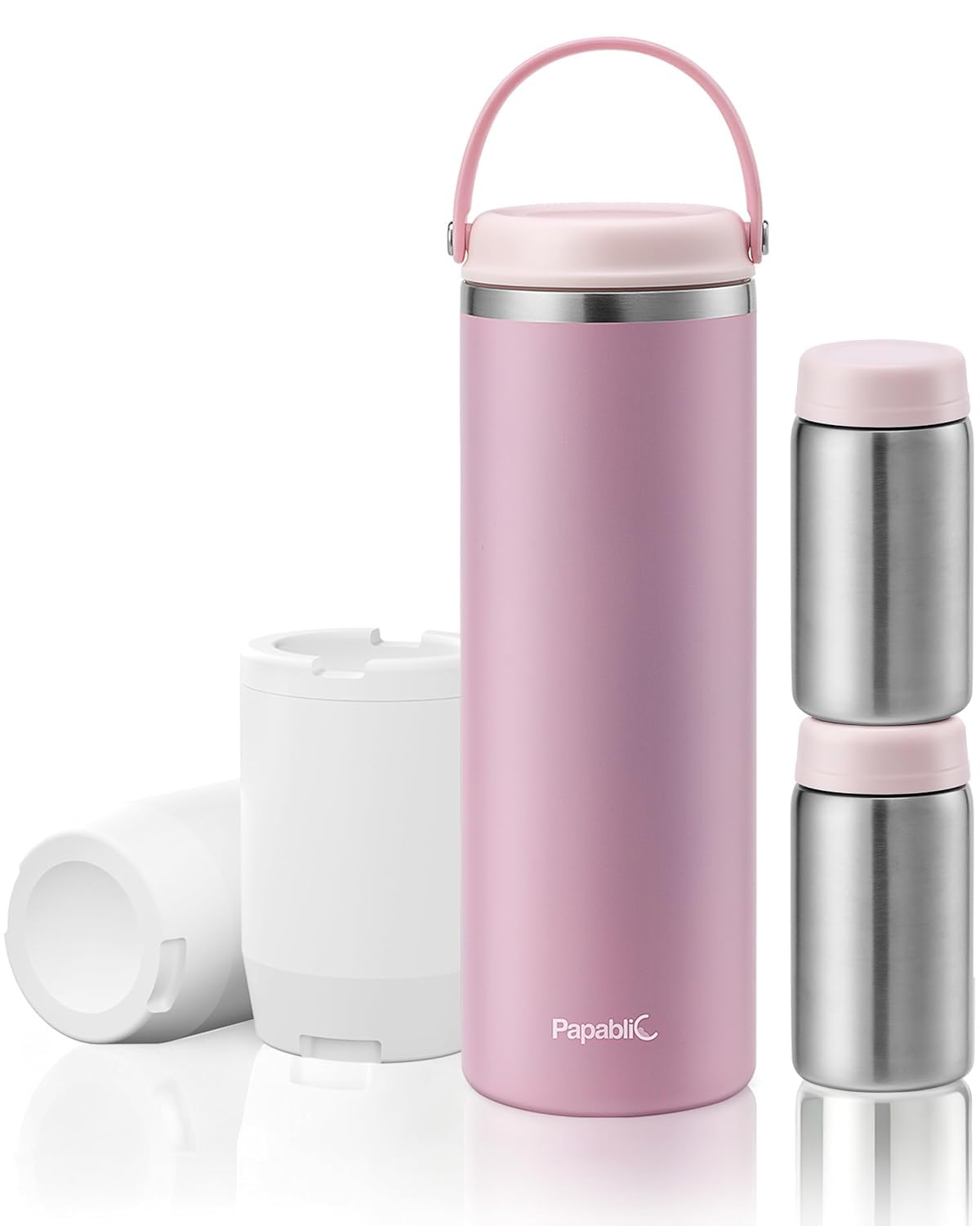 360 CapsuleChill Breastmilk Cooler with Stainless Steel Bottles
