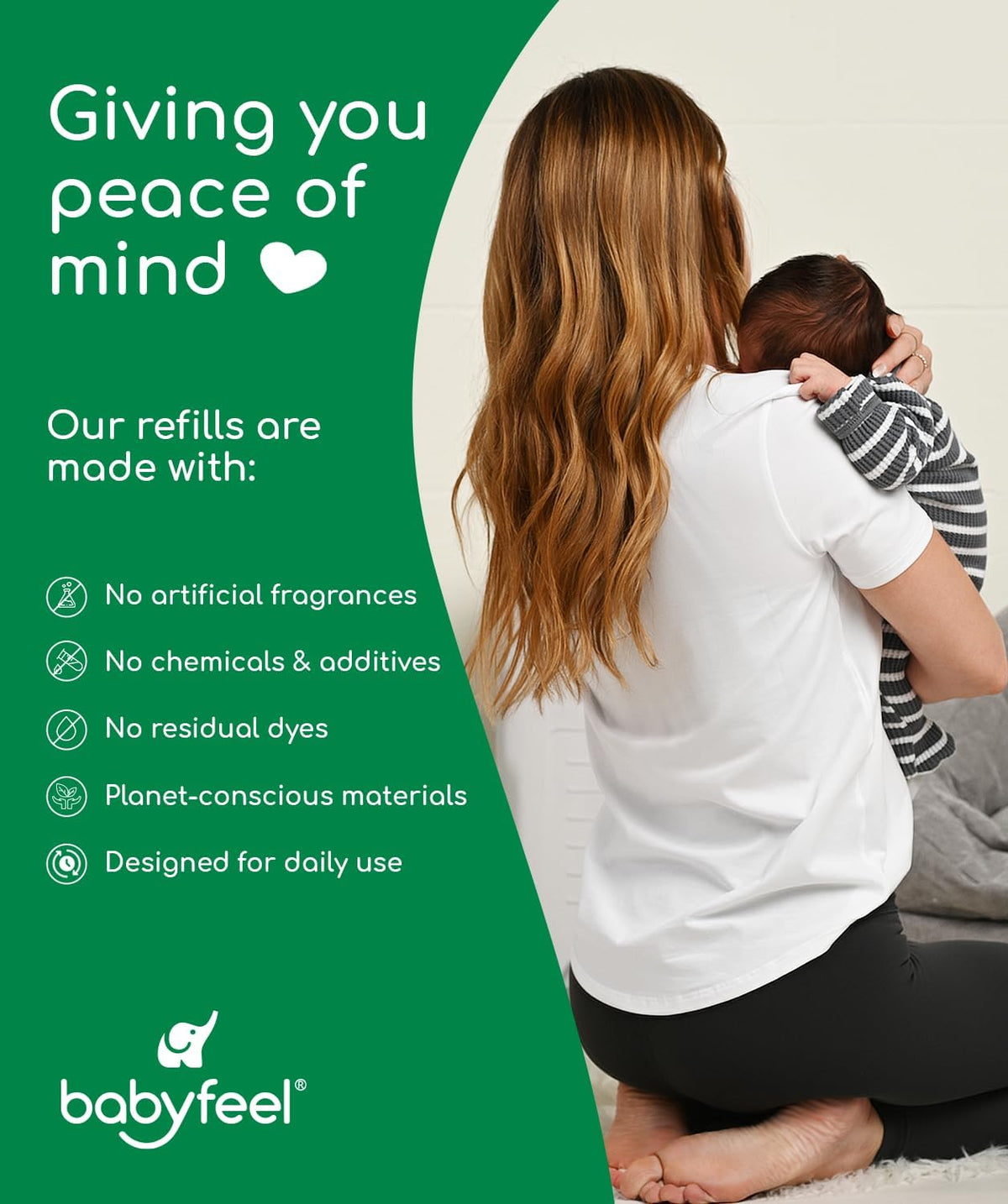 BIO Refills Compatible with DEKOR CLASSIC Diaper Pails | 100% Compostable |4 Pack |50% Extra Thickness | Compost Refill bags with Running Low Indicator |Powerful Odor Control | Fragrance-free