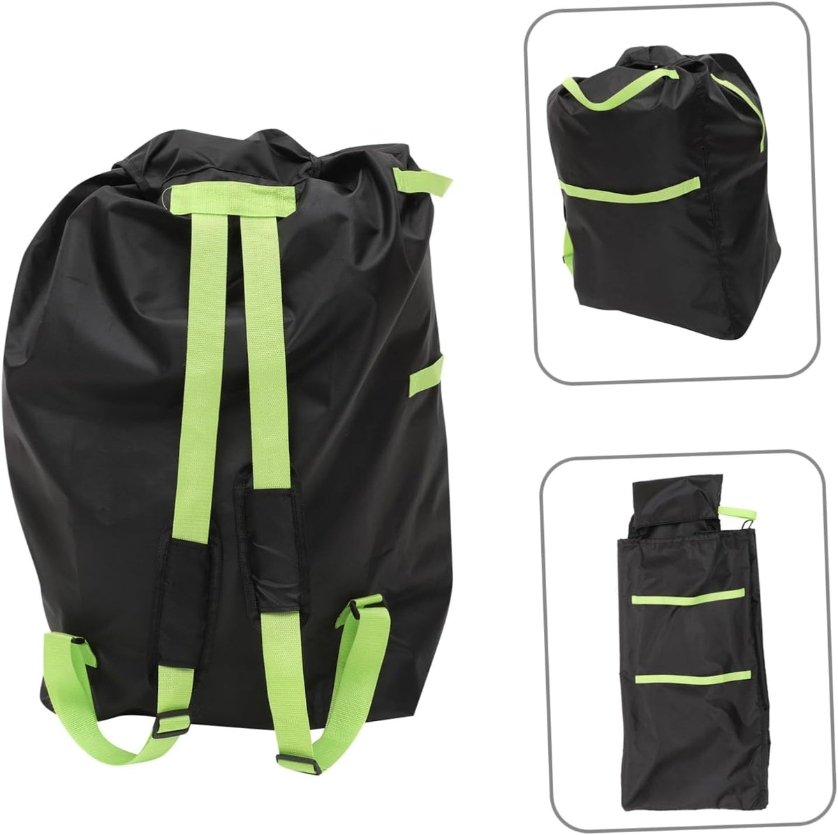 Travel Stroller Bag for Airplane Durable Stroller Check Bag with Inner Storage Fits Single Double Strollers Easy to Clean Lightweight Accessory