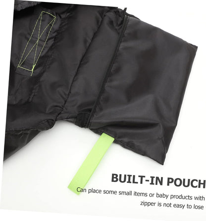 Travel Stroller Bag for Airplane Durable Stroller Check Bag with Inner Storage Fits Single Double Strollers Easy to Clean Lightweight Accessory