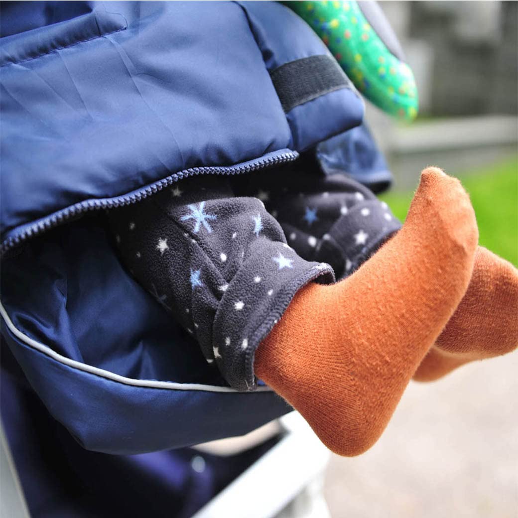 Winter Footmuff for Toddler, Waterproof Stroller Blanket, 6M-4T