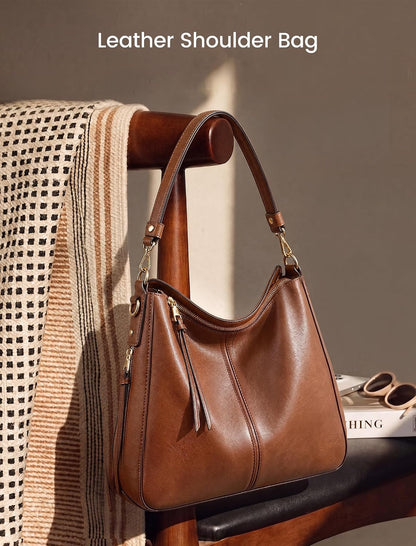 Hobo Crossbody Bag for Women, Designer Shoulder Purse Handbags
