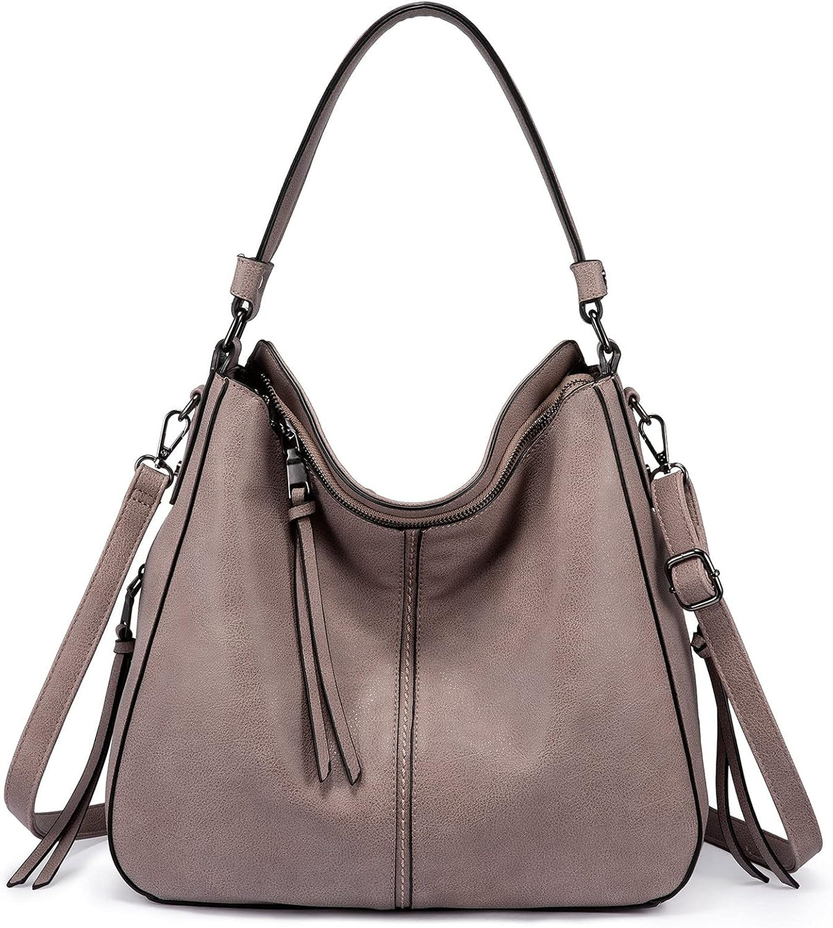 Hobo Crossbody Bag for Women, Designer Shoulder Purse Handbags
