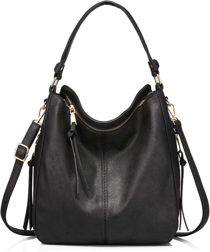 Hobo Crossbody Bag for Women, Designer Shoulder Purse Handbags