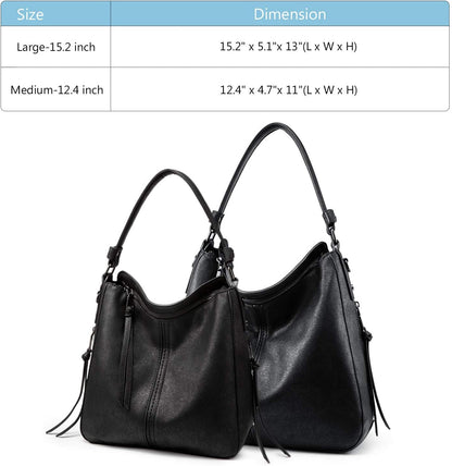 Hobo Crossbody Bag for Women, Designer Shoulder Purse Handbags
