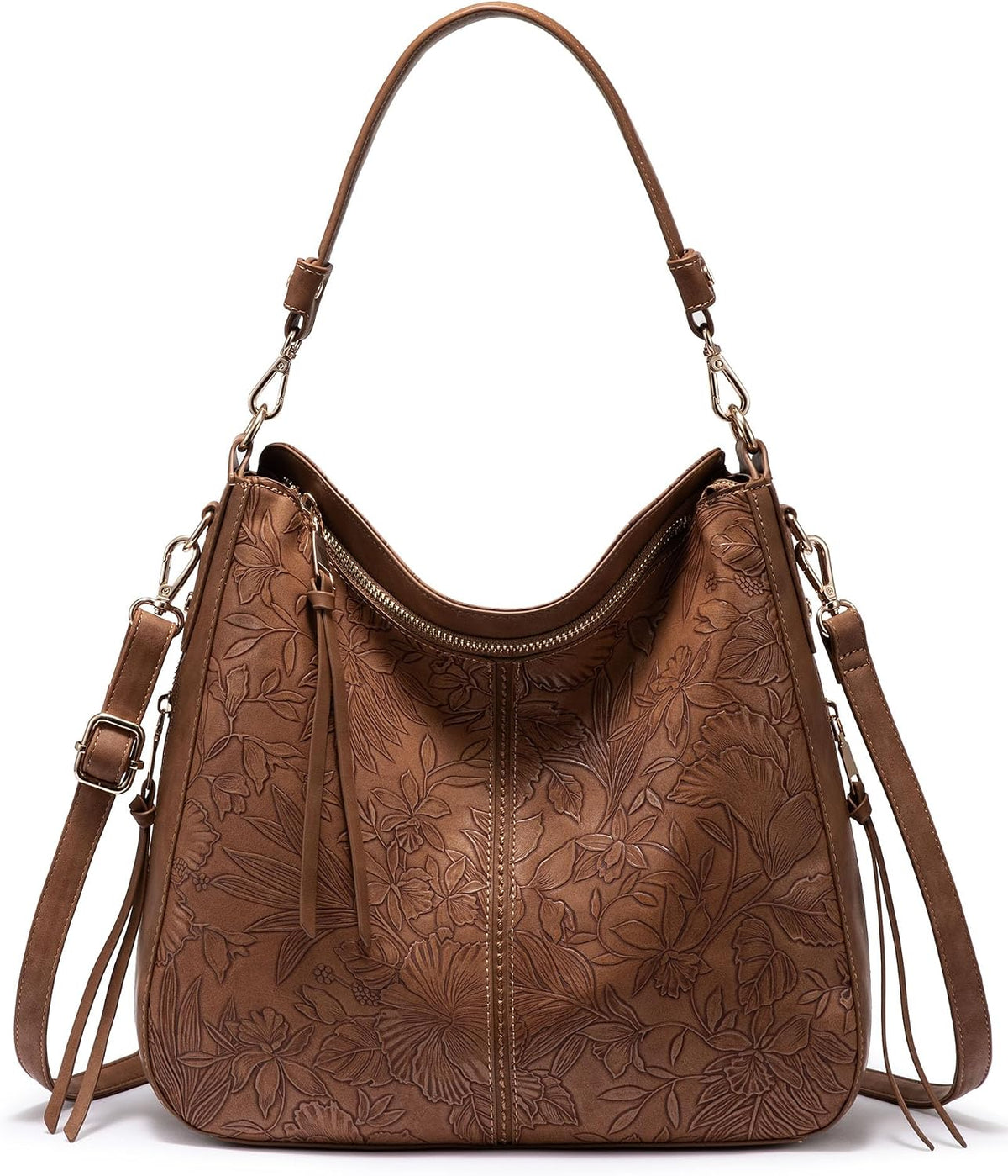 Hobo Crossbody Bag for Women, Designer Shoulder Purse Handbags