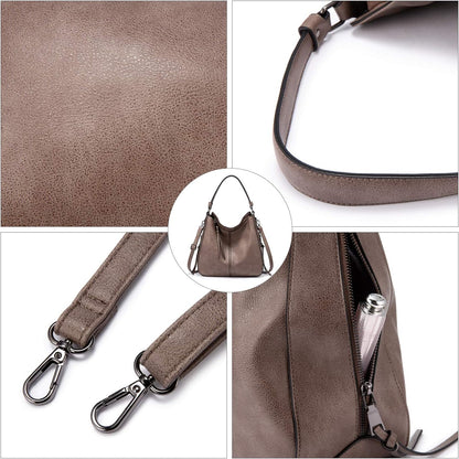 Hobo Crossbody Bag for Women, Designer Shoulder Purse Handbags