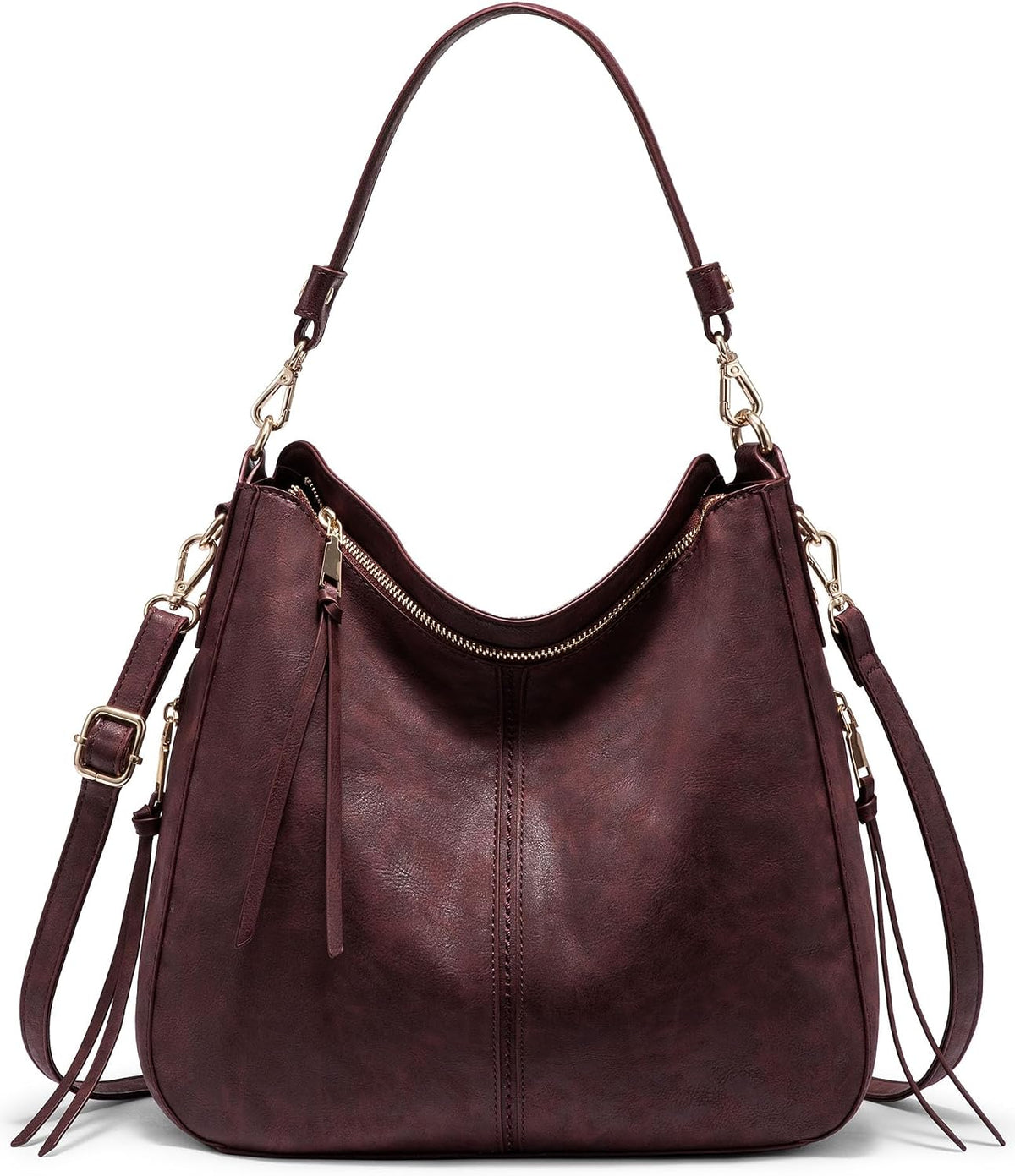Hobo Crossbody Bag for Women, Designer Shoulder Purse Handbags