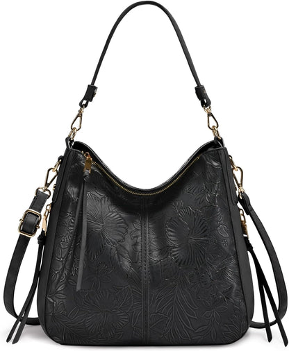 Hobo Crossbody Bag for Women, Designer Shoulder Purse Handbags