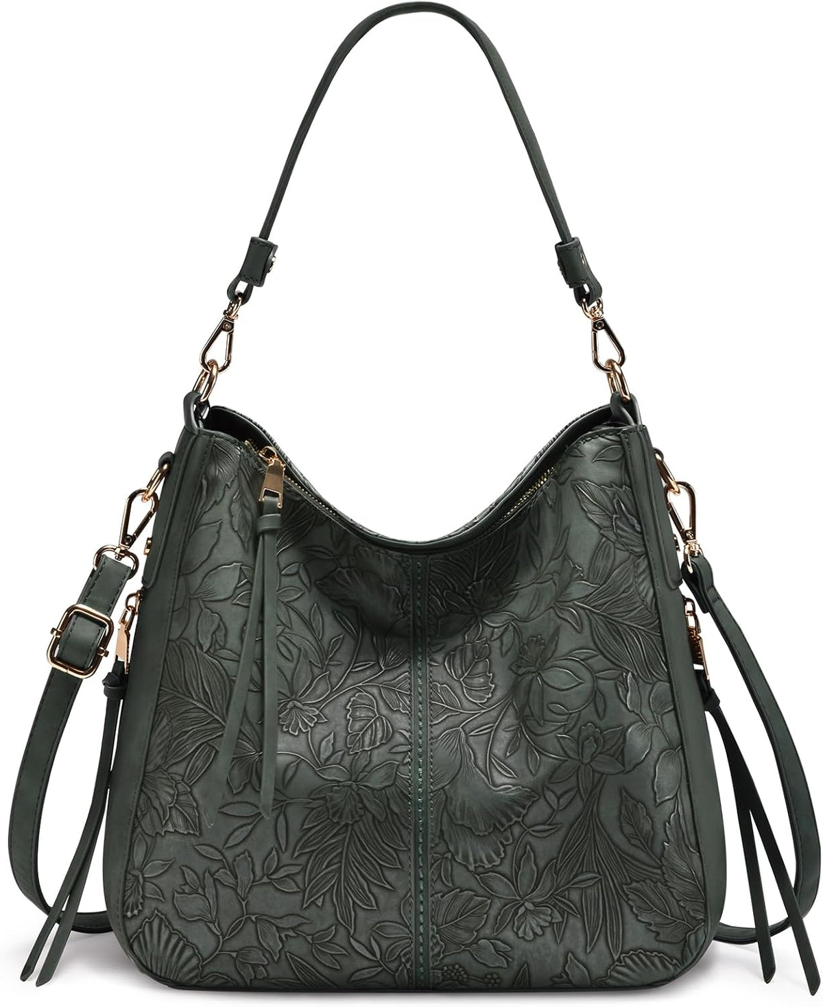 Hobo Crossbody Bag for Women, Designer Shoulder Purse Handbags
