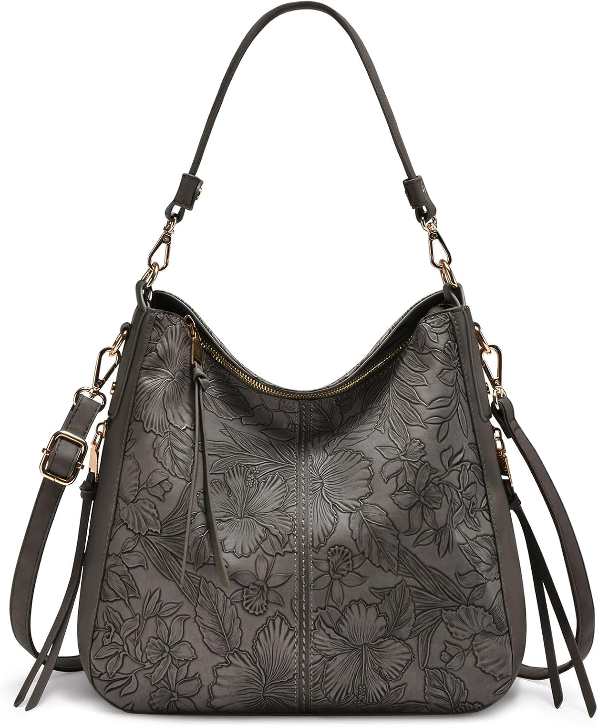 Hobo Crossbody Bag for Women, Designer Shoulder Purse Handbags