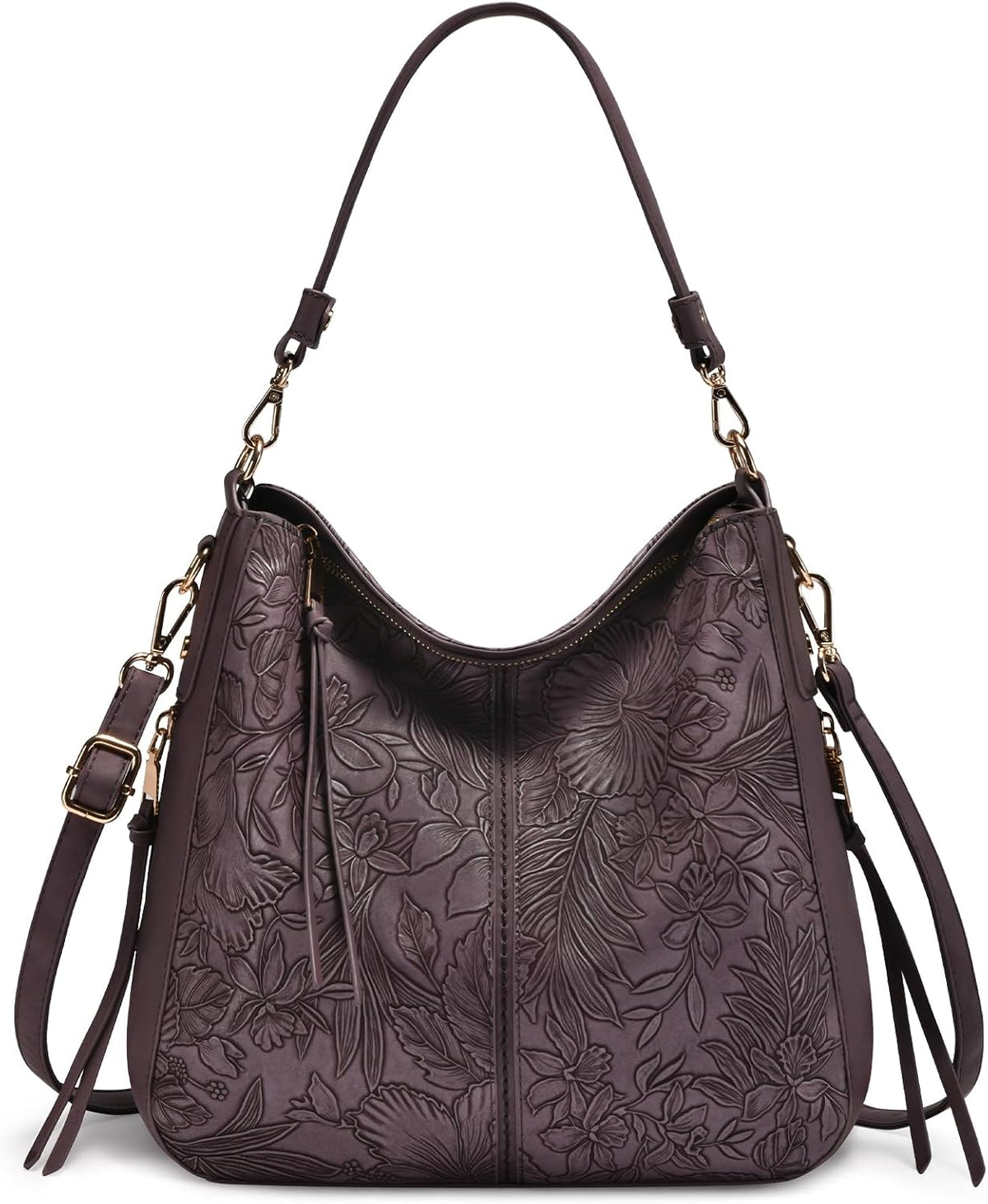 Hobo Crossbody Bag for Women, Designer Shoulder Purse Handbags