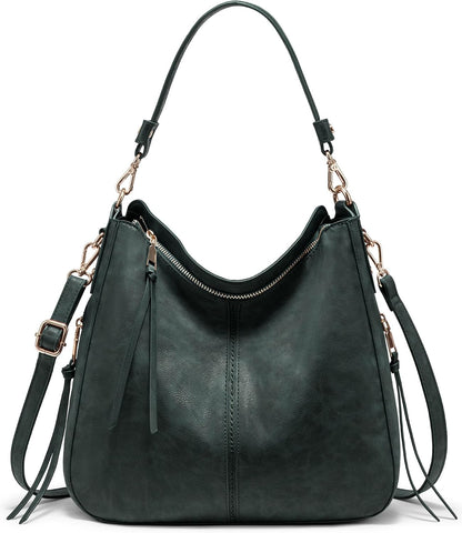 Hobo Crossbody Bag for Women, Designer Shoulder Purse Handbags