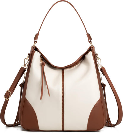 Hobo Crossbody Bag for Women, Designer Shoulder Purse Handbags