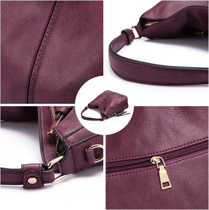 Hobo Crossbody Bag for Women, Designer Shoulder Purse Handbags