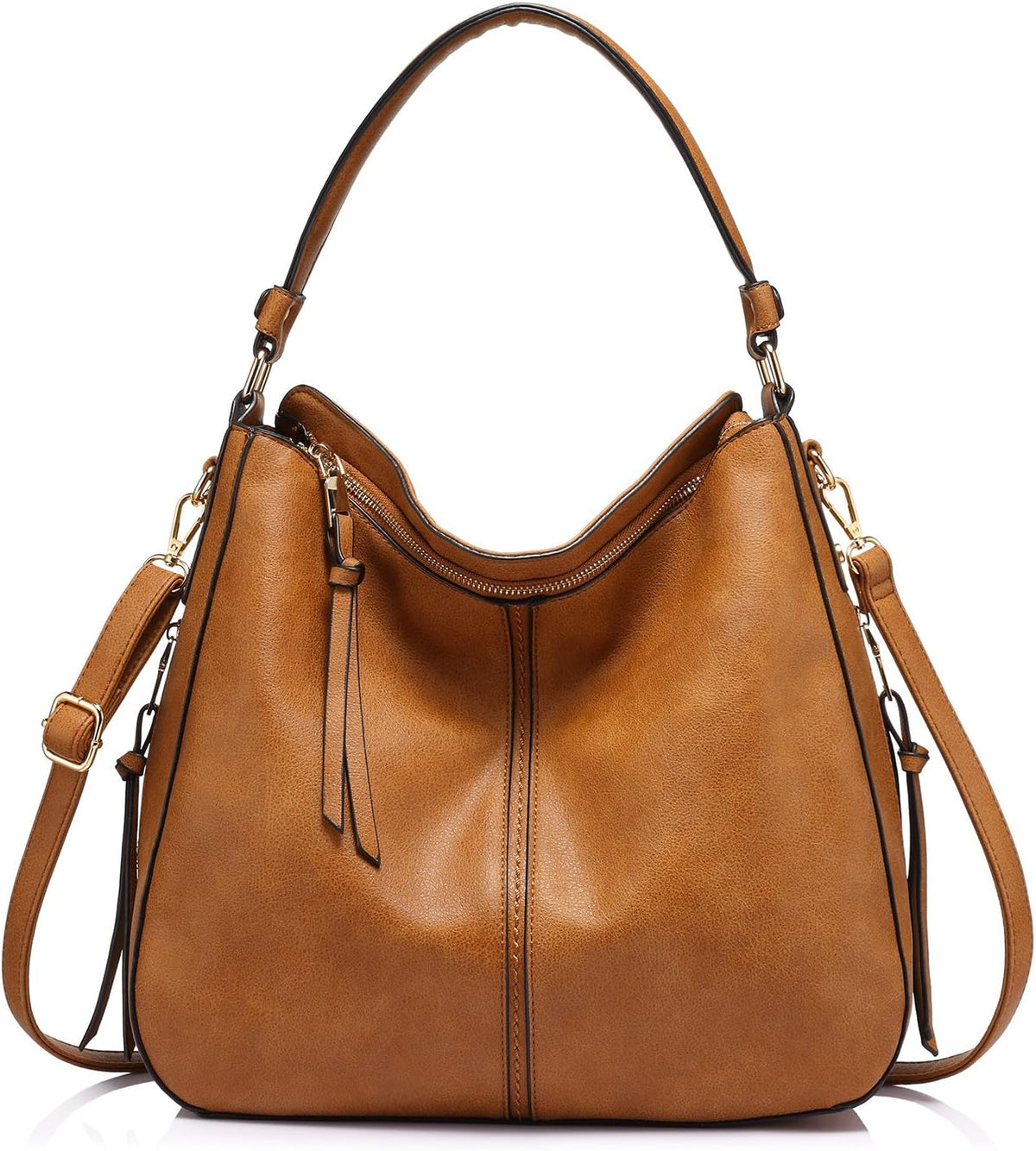 Hobo Crossbody Bag for Women, Designer Shoulder Purse Handbags