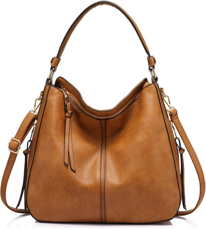 Hobo Crossbody Bag for Women, Designer Shoulder Purse Handbags