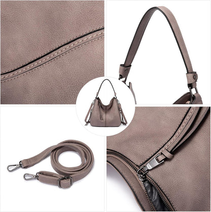 Hobo Crossbody Bag for Women, Designer Shoulder Purse Handbags
