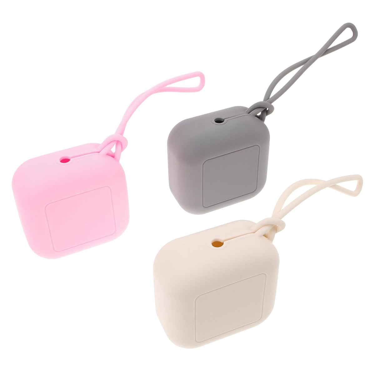 3pcs Portable Waterproof Pacifier Holder Storage Case for Silicone Pacifier Cover Pouch for Newborn Travel Diaper Bag Stroller