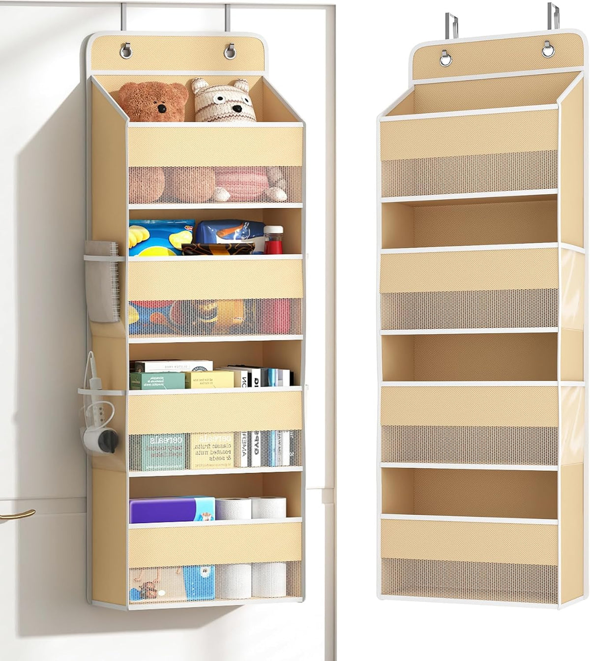 Over Door Organizer - Heavy Duty Extra Deep Large Storage Pockets