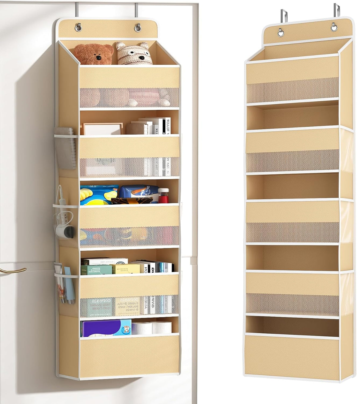 Over Door Organizer - Heavy Duty Extra Deep Large Storage Pockets