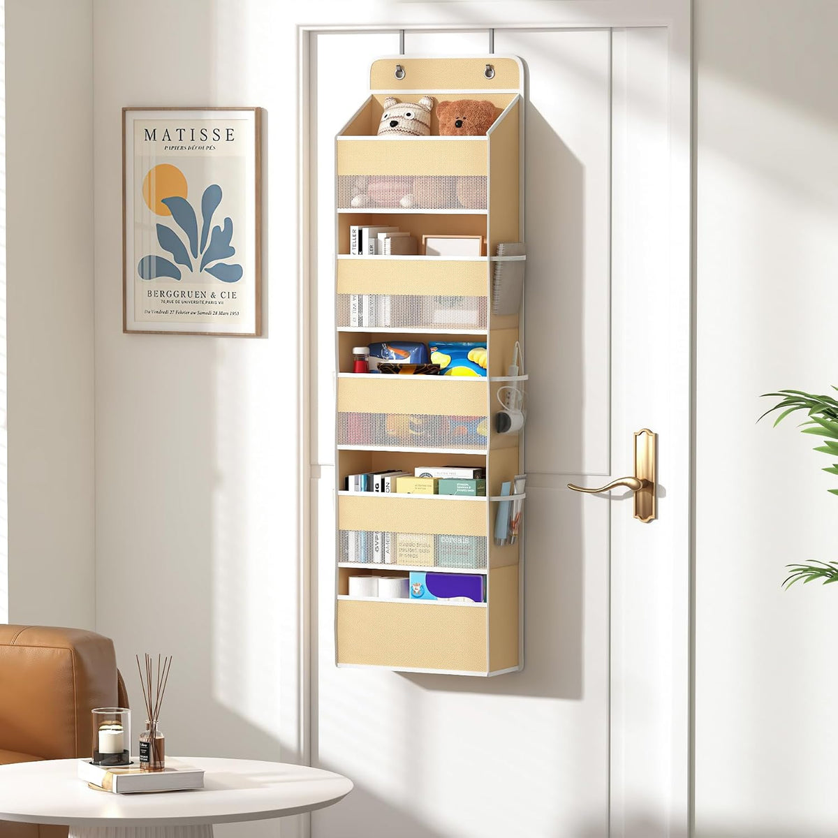 Over Door Organizer - Heavy Duty Extra Deep Large Storage Pockets