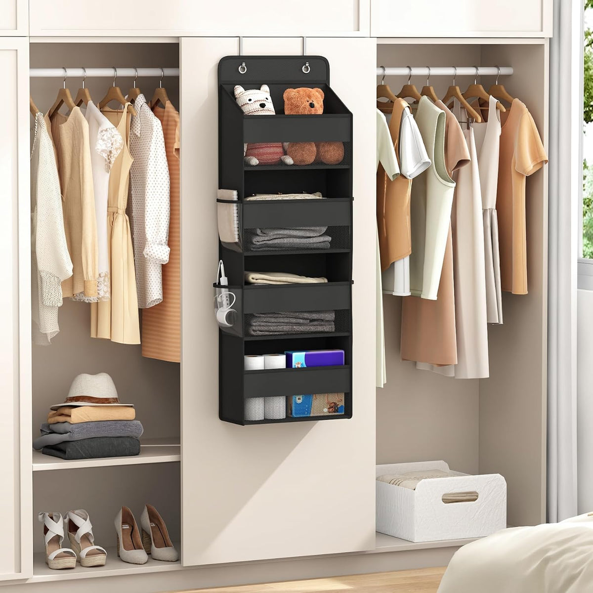Over Door Organizer - Heavy Duty Extra Deep Large Storage Pockets