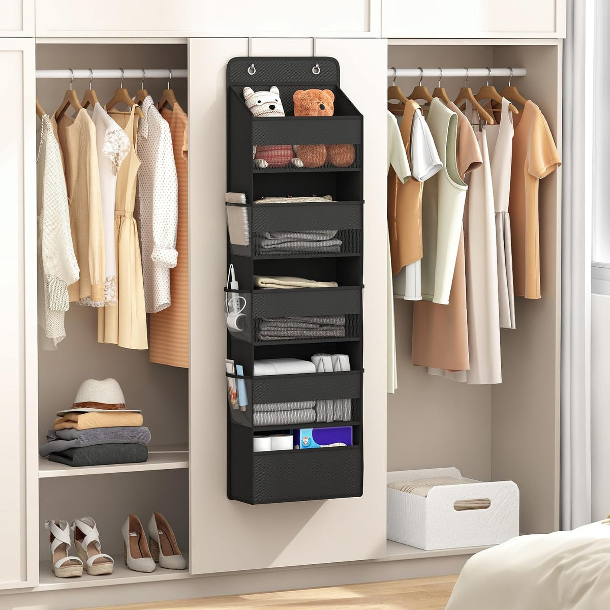 Over Door Organizer - Heavy Duty Extra Deep Large Storage Pockets