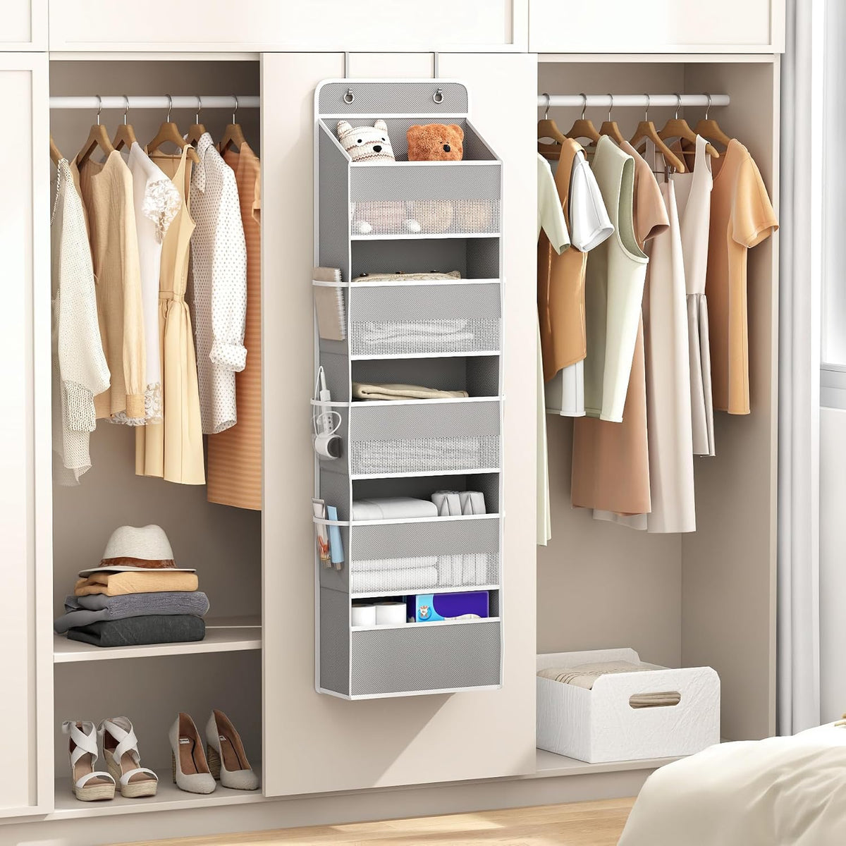 Over Door Organizer - Heavy Duty Extra Deep Large Storage Pockets
