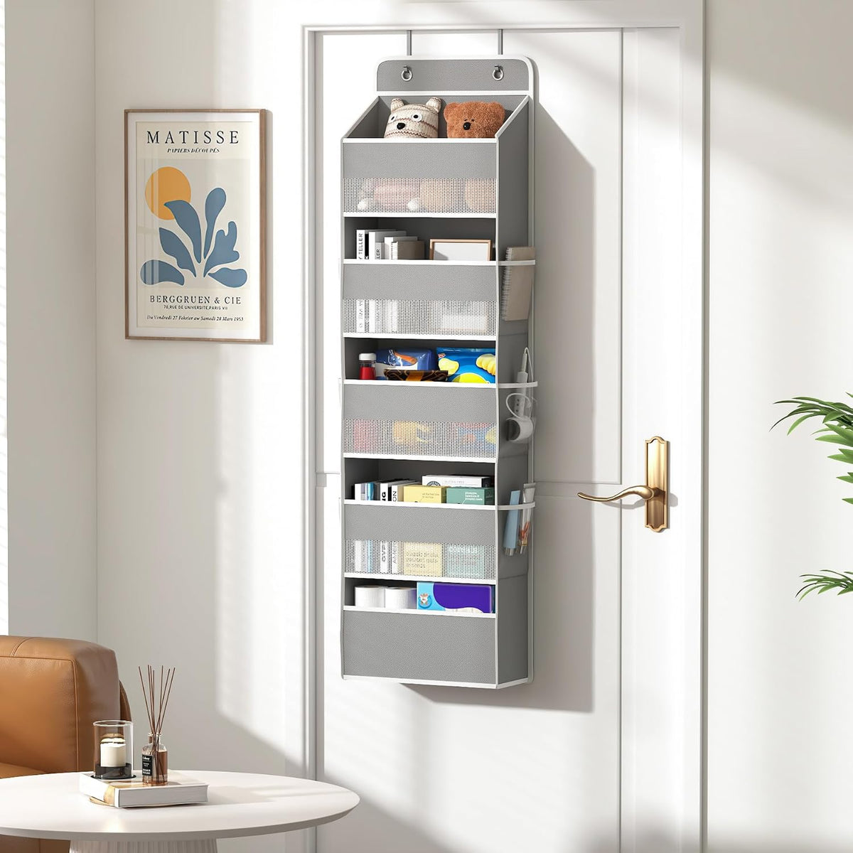 Over Door Organizer - Heavy Duty Extra Deep Large Storage Pockets
