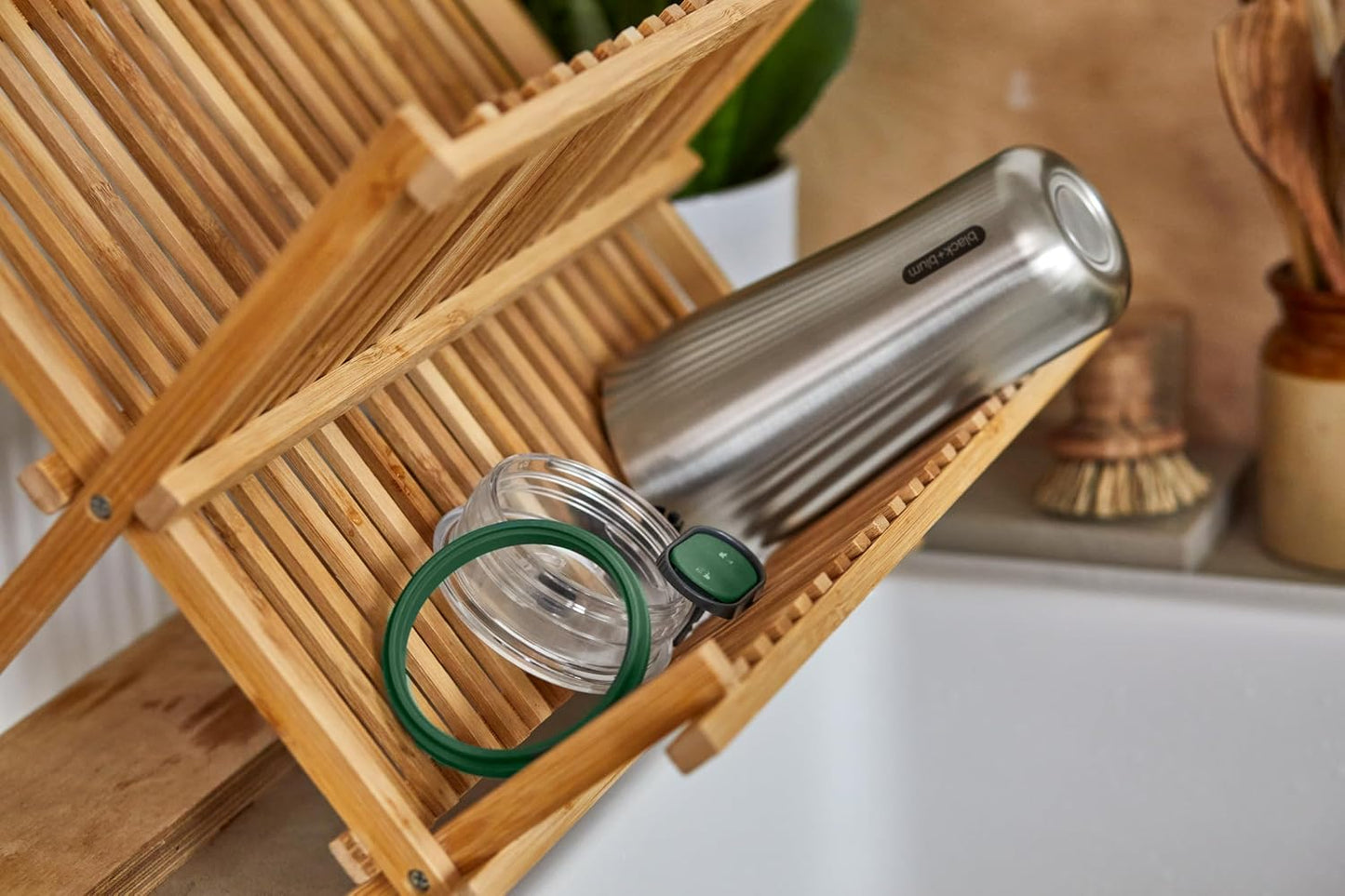 Insulated Tumbler - 18/8 Stainless Steel Vacuum Insulated Travel Tumbler with Leak Proof, Lockable Lid - Keeps Hot for 6hrs, Cold for 8hrs, Orange - 600ml | Vacuum Insulated, 18/8 Stainless Steel, Lockable Lid, One-Hand Opening, 6H Hot & 8H Cold, Fits