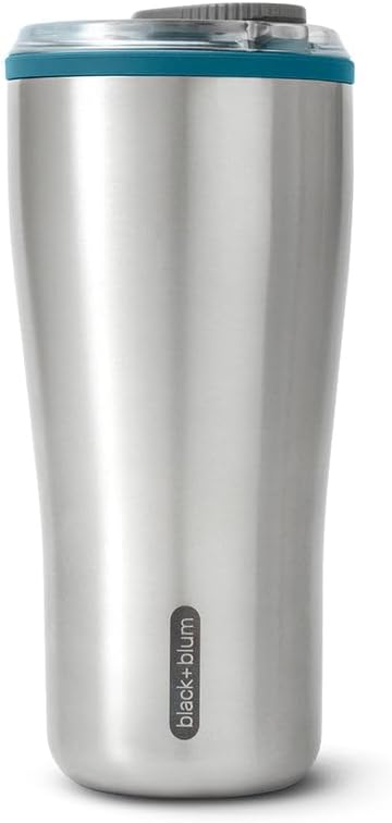Insulated Tumbler - 18/8 Stainless Steel Vacuum Insulated Travel Tumbler with Leak Proof, Lockable Lid - Keeps Hot for 6hrs, Cold for 8hrs, Orange - 600ml | Vacuum Insulated, 18/8 Stainless Steel, Lockable Lid, One-Hand Opening, 6H Hot & 8H Cold, Fits