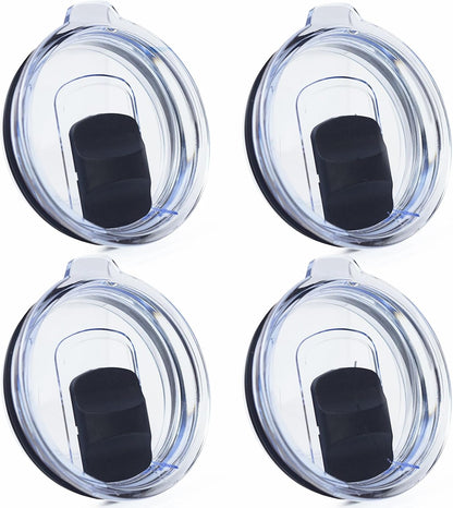 3 Pack 20 oz Tumbler Lid, Magnetic Slider Replacement Lids for YETI 20 oz Tumbler, 10/24 oz Mug and 10 oz Lowball, Spill Proof Cup Lids Covers Compatible for Ozark Trail, Old Style Rtic, BPA Free