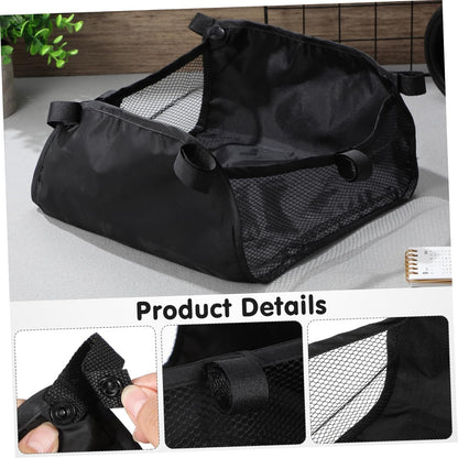 Baby Stroller Storage Basket Organizer under Stroller Bottom Bag Lightweight Portable Large Capacity for Baby Essentials