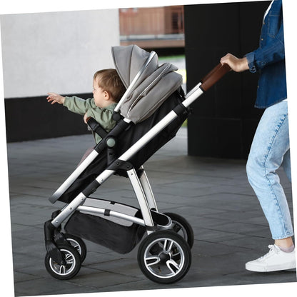 Baby Stroller Storage Basket Organizer under Stroller Bottom Bag Lightweight Portable Large Capacity for Baby Essentials