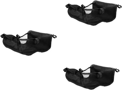 Baby Stroller Storage Basket Organizer under Stroller Bottom Bag Lightweight Portable Large Capacity for Baby Essentials