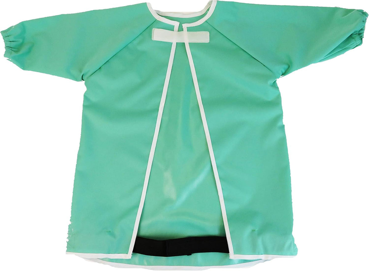 12 Months+ Baby Led Weaning BLW Long Sleeve Apron Bib with Suction Cups for Infant and Toddlers - Waterproof & Washable | Must Have Baby-Led Weaning Supplies.