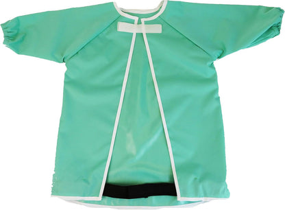 12 Months+ Baby Led Weaning BLW Long Sleeve Apron Bib with Suction Cups for Infant and Toddlers - Waterproof & Washable | Must Have Baby-Led Weaning Supplies.