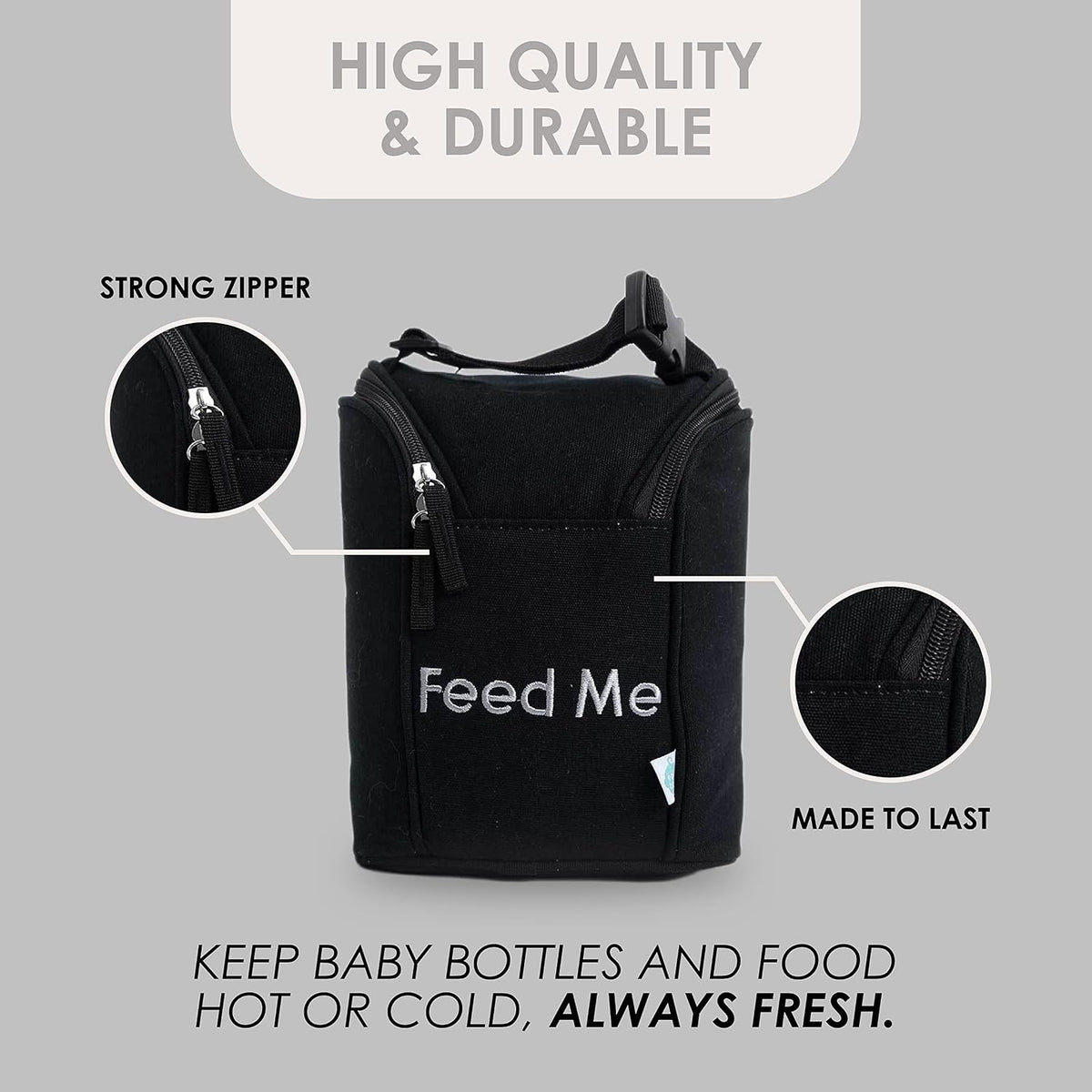 Diaper, Bottle, and Supplies - Organizer Pouches - Change, Feed, and Dress Me (4 Pack Laguna) | Organizing Packing Tote Cubes for Baby Items | Good for Travel and Keeping Organized