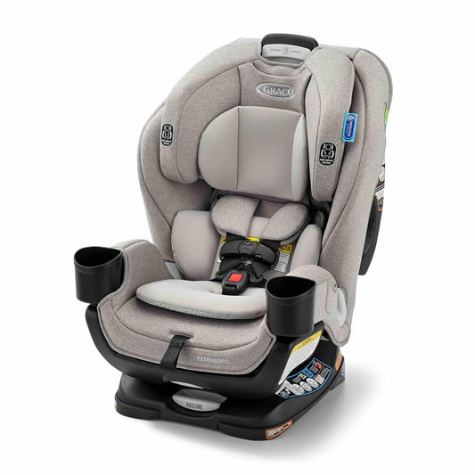 Extend2Fit 3-in-1 Convertible Car Seat, 3 Modes – Rear Facing, Forward Facing Baby Car Seat and Highback Booster Seat, Adjustable Extension Panel for Extra Legroom, Ashten